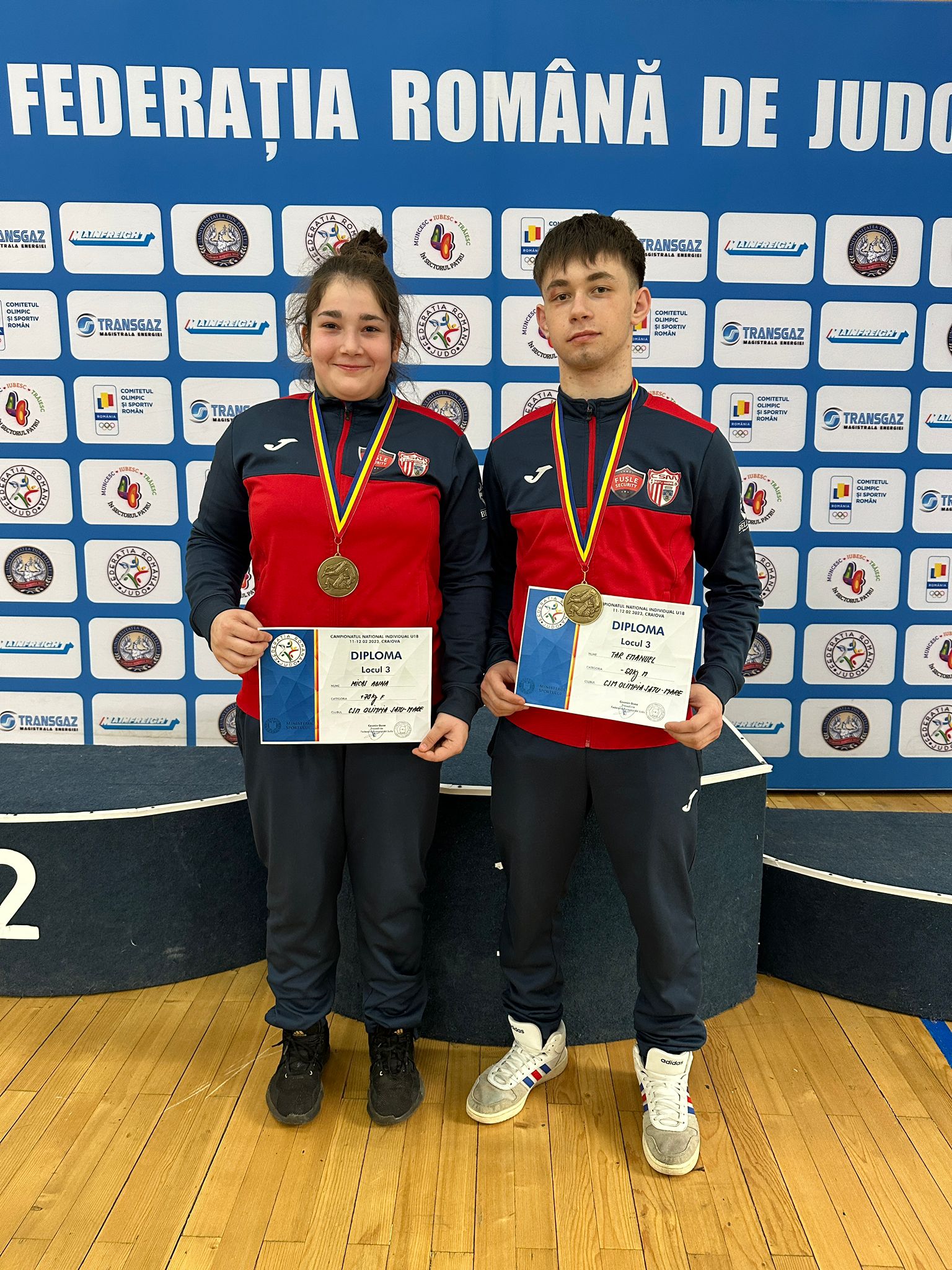 Adina Micaș și Emanuel Tar medaliați cu bronz la Naționalele U18