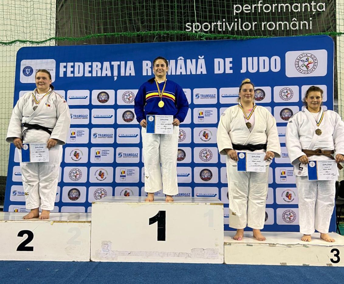 Medalii la senioare pentru judoka de la CSM Olimpia